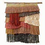 Текстильное Панно с бахромой варинант исполнения - 4 | Loft Concept в Твери