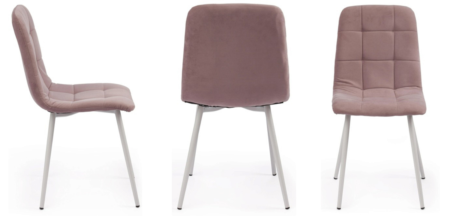 Стул Nancy Velour Smoky Rose Chair Стул Nancy Velour Smoky Rose Chair - Loft-Concept в Твери