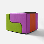 Дизайнерское кресло розовое Poltronova Sofo Rosancio Armchair варинант исполнения - 12 | Loft Concept в Твери