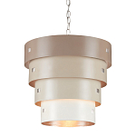 Подвесной светильник фигурный из 4-х широких колец Alternating Rings варинант исполнения - 1 | Loft Concept в Твери