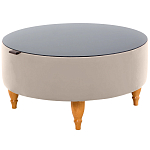 Круглый журнальный стол Garner Round Coffee Table Light варинант исполнения - 1 | Loft Concept в Твери