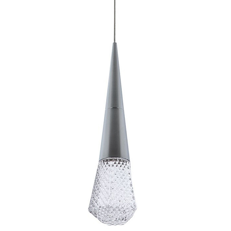 Подвесной светильник капля Acrylic Droplet Chrome Hanging Lamp Хром Прозрачный Подвесной светильник капля Acrylic Droplet Chrome Hanging Lamp Хром Прозрачный в Твери | Loft Concept