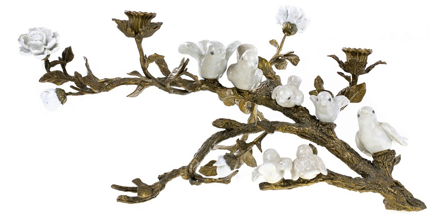 Подсвечник Bronze Branch Candlestick Подсвечник Bronze Branch Candlestick - Loft-Concept в Твери
