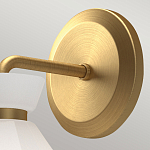 Бра с белым конусным плафоном из стекла Alora Mood варинант исполнения - 6 | Loft Concept в Твери