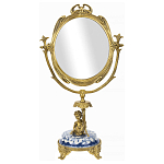 Настольное зеркало в бронзовой рамке Eden Garden варинант исполнения - 1 | Loft Concept в Твери