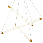 Светодиодная люстра Trumpet Tube Brass  варинант исполнения - 1 | Loft Concept в Твери