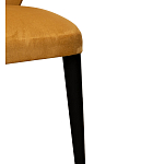 Стул велюровый горчичный Verified варинант исполнения - 1 | Loft Concept в Твери