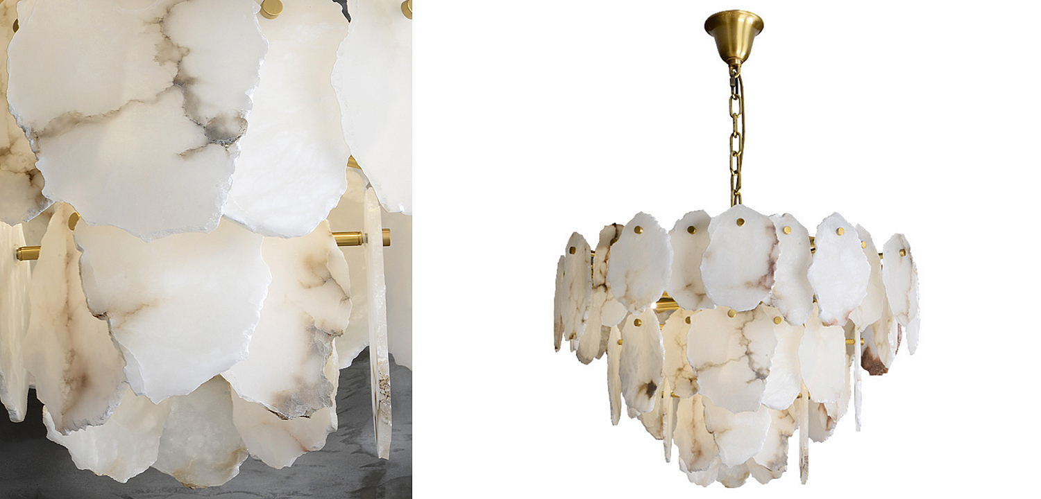 Люстра Lucretia Marble Tiered Chandelier Люстра Lucretia Marble Tiered Chandelier - Loft-Concept в Твери