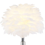 Настольная лампа с перьями Plumage White Table Lamp варинант исполнения - 2 | Loft Concept в Твери