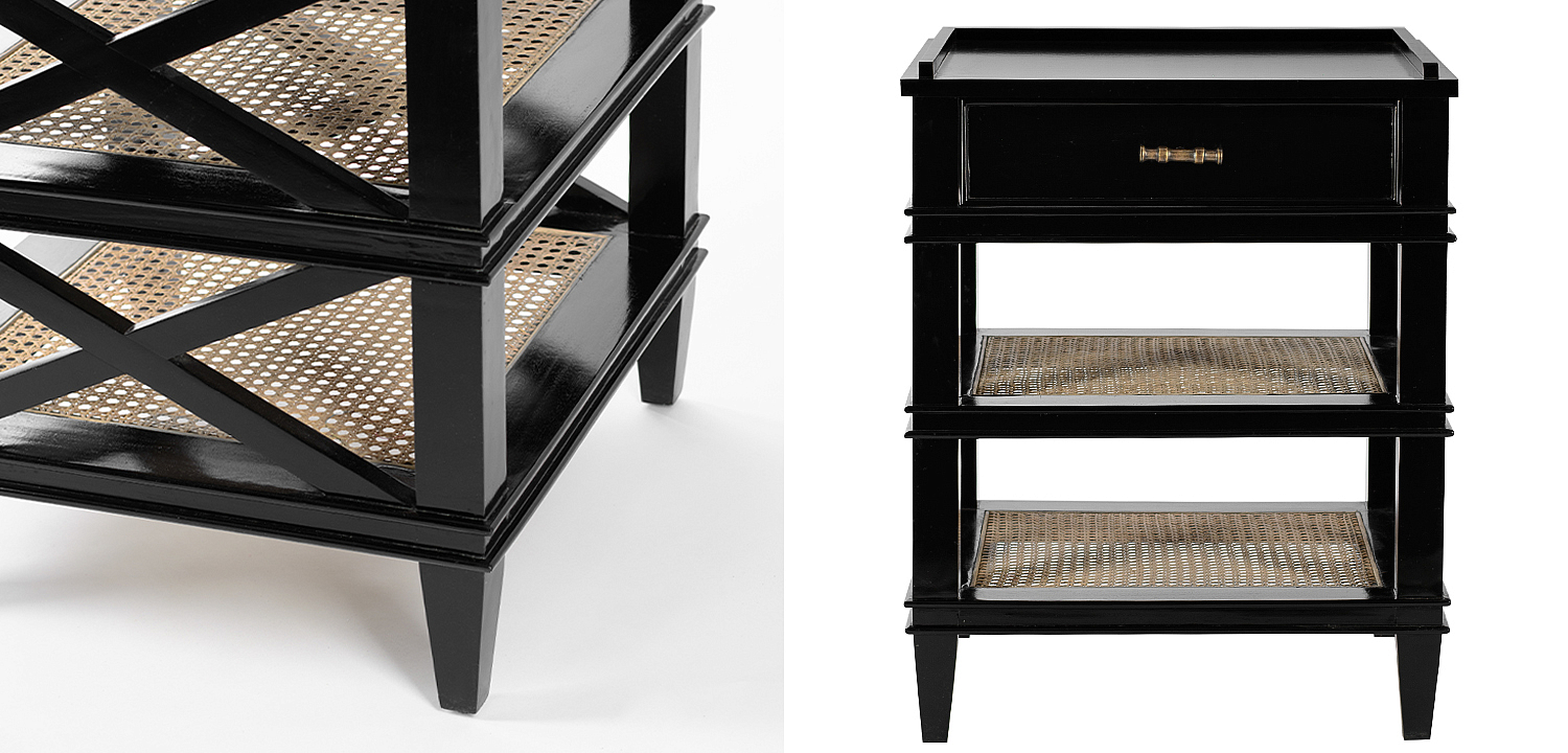 Тумба Jacqueline Wicker Shelves Тумба Jacqueline Wicker Shelves - Loft-Concept в Твери