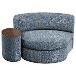 Кушетка со столиком Ulysses варинант исполнения - 2 | Loft Concept в Твери