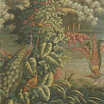 Обои ручная роспись Le Brésil Brume варинант исполнения - 4 | Loft Concept в Твери