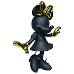 Статуэтка Минни Маус черного и золотого цвета Minnie Mouse Black&Gold Figurine  варинант исполнения - 4 | Loft Concept в Твери