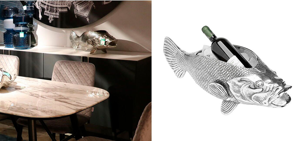 Чаша серебряная Рыбка Silver Fish Чаша серебряная Рыбка Silver Fish - Loft-Concept в Твери