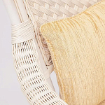 Комплект уличной мебели из ротанга Eloise белый варинант исполнения - 5 | Loft Concept в Твери