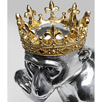 Статуэтка обезьяна в короне серебряная Golden Monkey варинант исполнения - 3 | Loft Concept в Твери