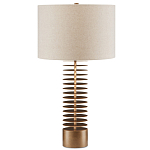 Настольная лампа с корпусом из металлических дисков Skyscraper варинант исполнения - 2 | Loft Concept в Твери