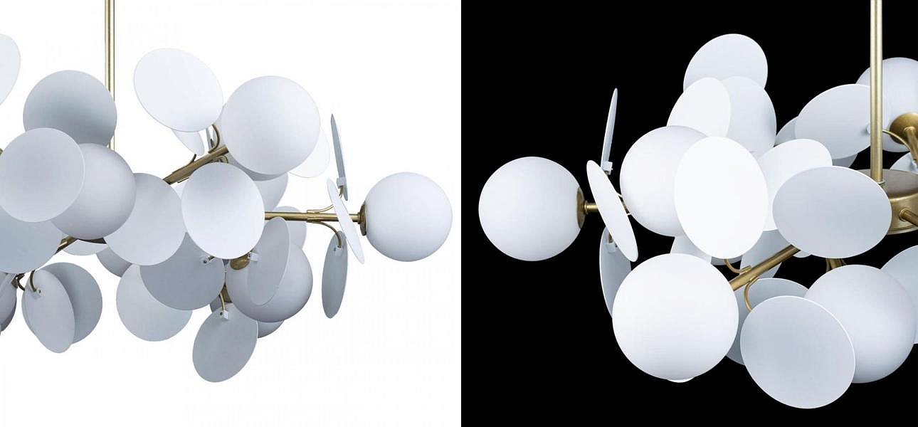 Люстра MATISSE Chandelier White 12 ламп Люстра MATISSE Chandelier White 12 ламп - Loft-Concept в Твери