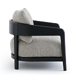 Кресло с каркасом из массива ясеня Deniaud Ash Grey Armchair варинант исполнения - 9 | Loft Concept в Твери