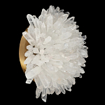 Бра из натурального горного хрусталя Harmonious Crystal Circles варинант исполнения - 2 | Loft Concept в Твери