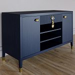 Комод-буфет Elsa Dreams Blue с открытыми полками   варинант исполнения - 2 | Loft Concept в Твери