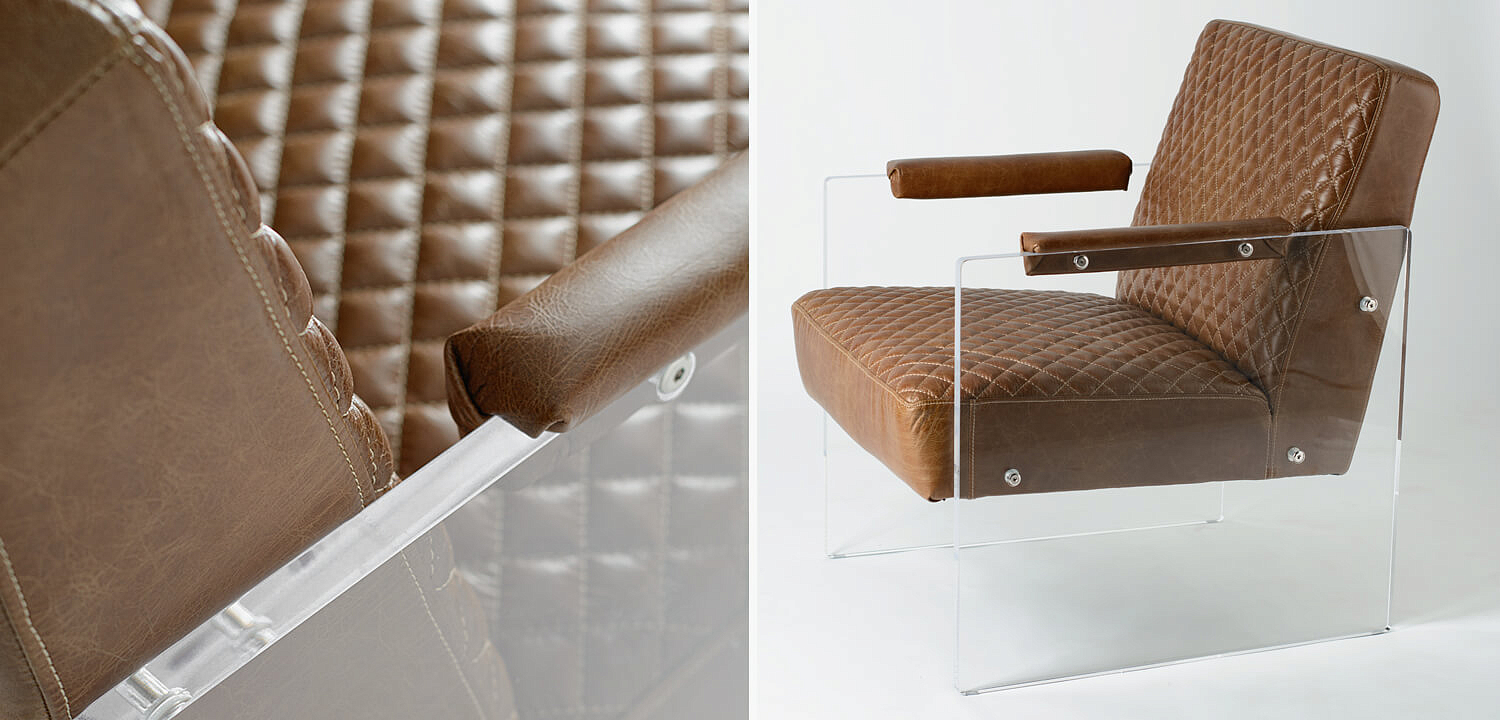 Кресло Gioff Chair натуральная кожа Кресло Gioff Chair натуральная кожа - Loft-Concept в Твери
