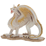 Декоративная статуэтка Дракон Dragon Beige Gold Statuette варинант исполнения - 1 | Loft Concept в Твери