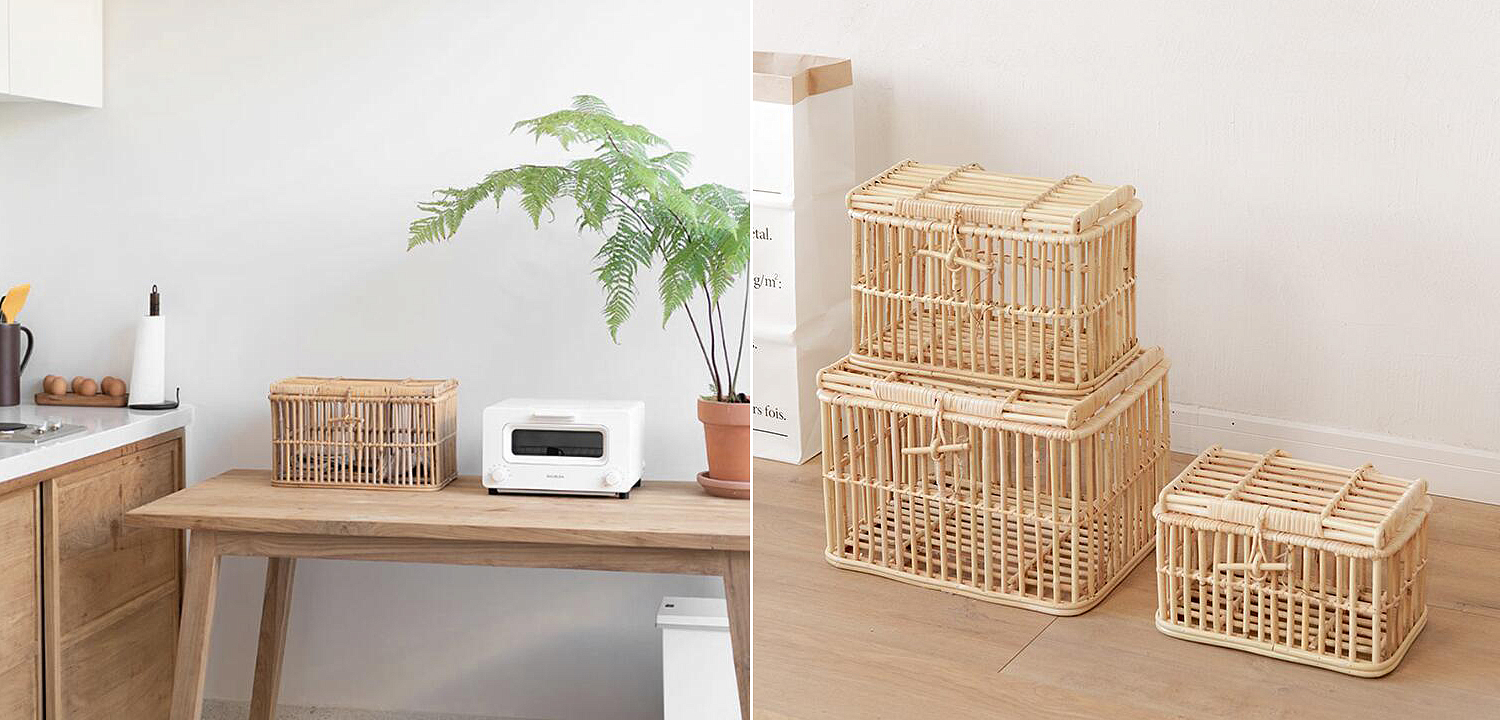 Корзина Wicker Chest 35 Корзина Wicker Chest 35 - Loft-Concept в Твери