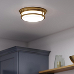 Потолочный светильник с белым матовым стеклянным плафоном в форме перевернутого конуса Hinkley варинант исполнения - 7 | Loft Concept в Твери