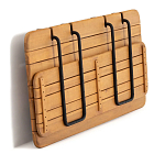 Двухместный диван из акации без подлоконтиков Amra варинант исполнения - 5 | Loft Concept в Твери