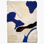 Ковер ручной работы Electric blue and popcorn варинант исполнения - 1 | Loft Concept в Твери