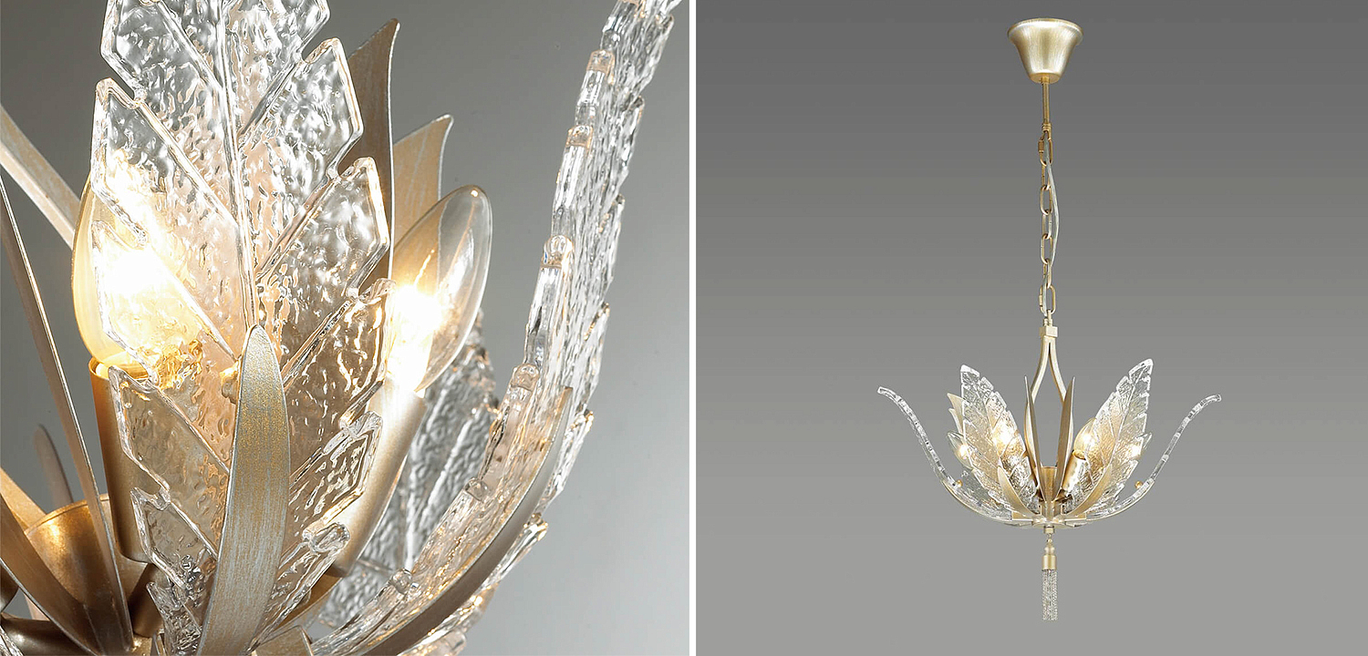Люстра Glass Petals Chandelier 50 Люстра Glass Petals Chandelier 50 - Loft-Concept в Твери