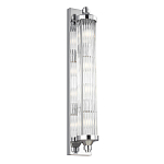  Бра для ванных комнат вертикальное с длинным прозрачным рифленым плафоном Feiss варинант исполнения - 1 | Loft Concept в Твери