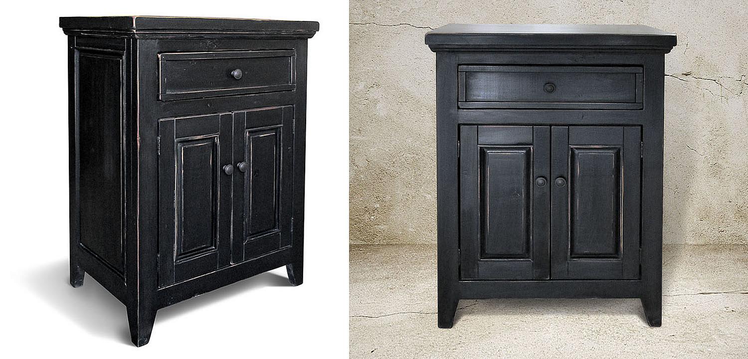 Комод в стиле прованс Geronimo Provence HARMONIE Weathered Charcoal Черный Комод в стиле прованс Geronimo Provence HARMONIE Weathered Charcoal Черный - Loft-Concept в Твери