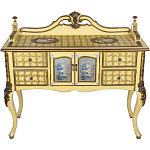 Комод деревянный Illustration of flowers варинант исполнения - 1 | Loft Concept в Твери