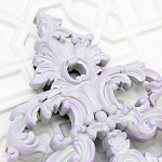 Зеркало в ажурной раме с эффектом старины Classic Ornament Mirror варинант исполнения - 3 | Loft Concept в Твери