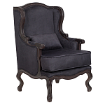 Кресло George Grand Armchair black velour варинант исполнения - 1 | Loft Concept в Твери