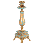 Подсвечник из фарфора с бронзовыми элементами Eden Garden варинант исполнения - 1 | Loft Concept в Твери