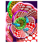 Книга по искусству Yayoi Kusama: I Spend Each Day Embracing Flowers варинант исполнения - 1 | Loft Concept в Твери