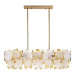 Люстра овальная с цветочными мотивами Light Floral Glow варинант исполнения - 3 | Loft Concept в Твери