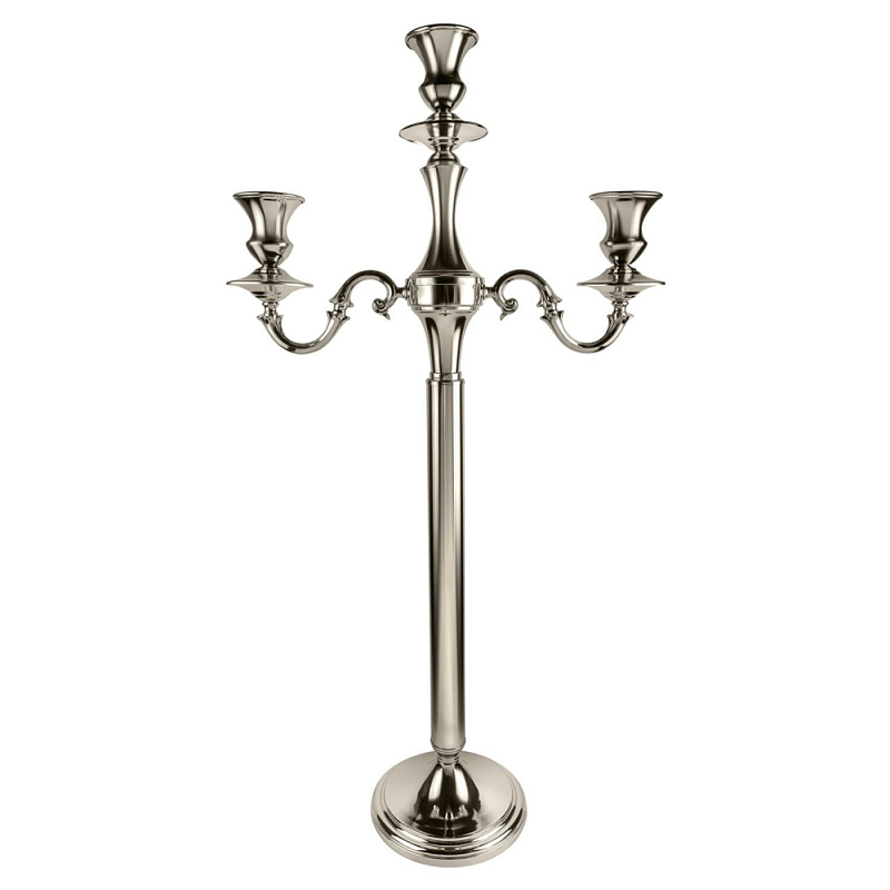 Подсвечник Metallic shine Хром в Твери | Loft Concept 