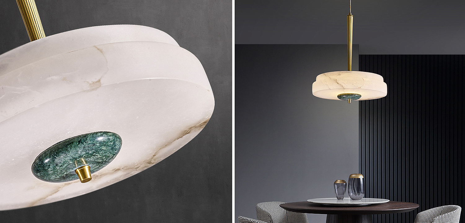 Подвесной светильник Martin Marble Hanging Light Подвесной светильник Martin Marble Hanging Light - Loft-Concept в Твери