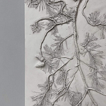 Панно Сосна варинант исполнения - 2 | Loft Concept в Твери