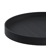 Cross W поднос из массива дуба чёрного цвета варинант исполнения - 1 | Loft Concept в Твери