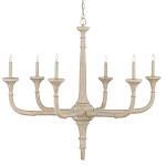 Люстра из дерева в форме подсвечника Coastal Aesthetics варинант исполнения - 1 | Loft Concept в Твери