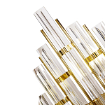 Бра стеклянное с золотым каркасом Luxxu Modern варинант исполнения - 1 | Loft Concept в Твери