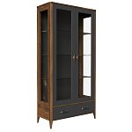 Витрина стеклянная из массива бука Tasteful Furniture варинант исполнения - 1 | Loft Concept в Твери
