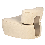 Кресло бежевое без подлокотников с обивкой из ткани букле Space of Freedom варинант исполнения - 2 | Loft Concept в Твери