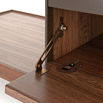 ТВ-тумба  из орехового дерева Marco Wooden TV Stand варинант исполнения - 7 | Loft Concept в Твери