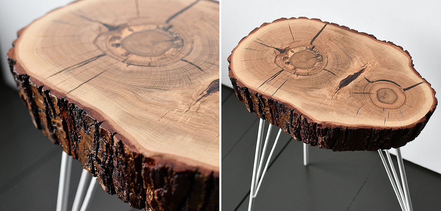 Приставной стол Kobie Industrial Metal Rust Side Table Приставной стол Kobie Industrial Metal Rust Side Table - Loft-Concept в Твери
